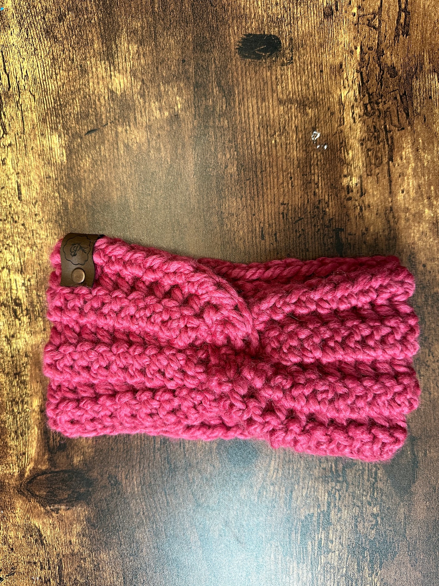 Chunky Knit Look Ear Warmer