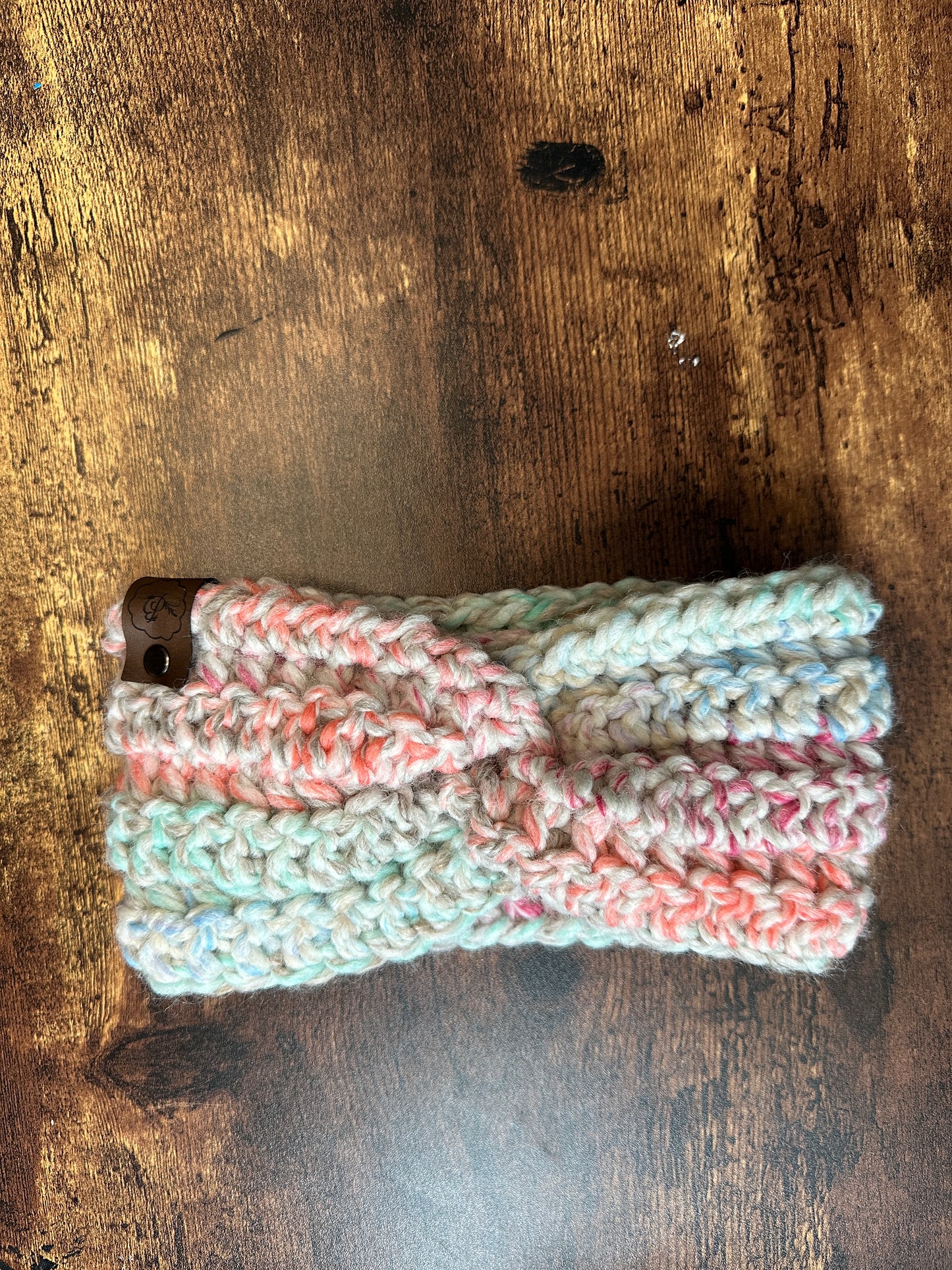 Chunky Knit Look Ear Warmer