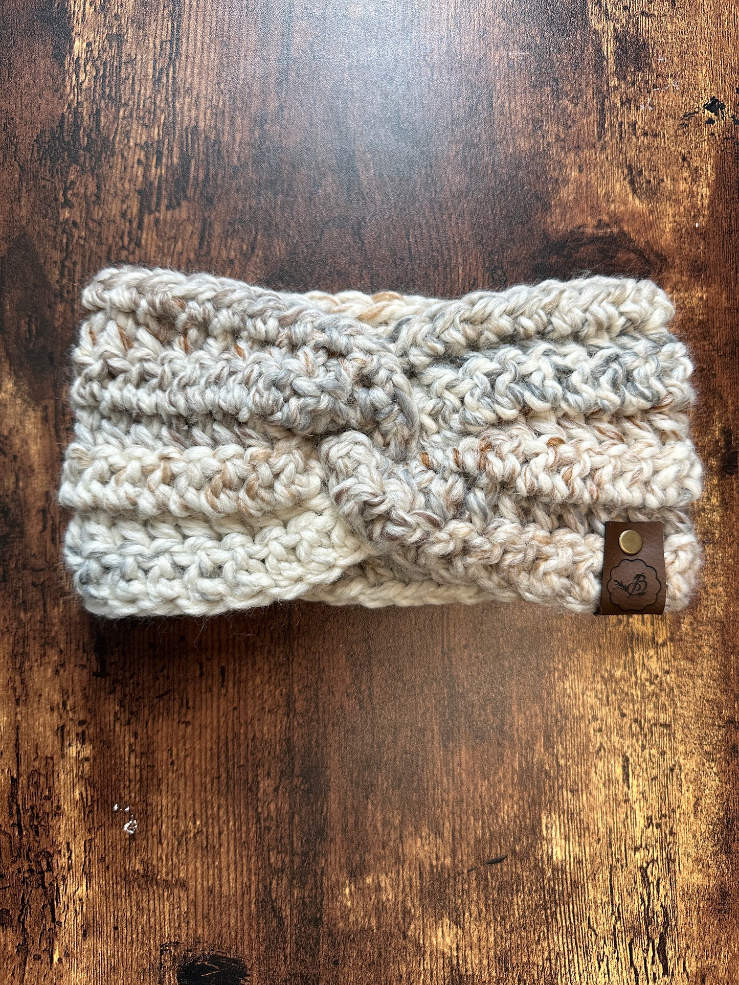 Chunky Knit Look Ear Warmer