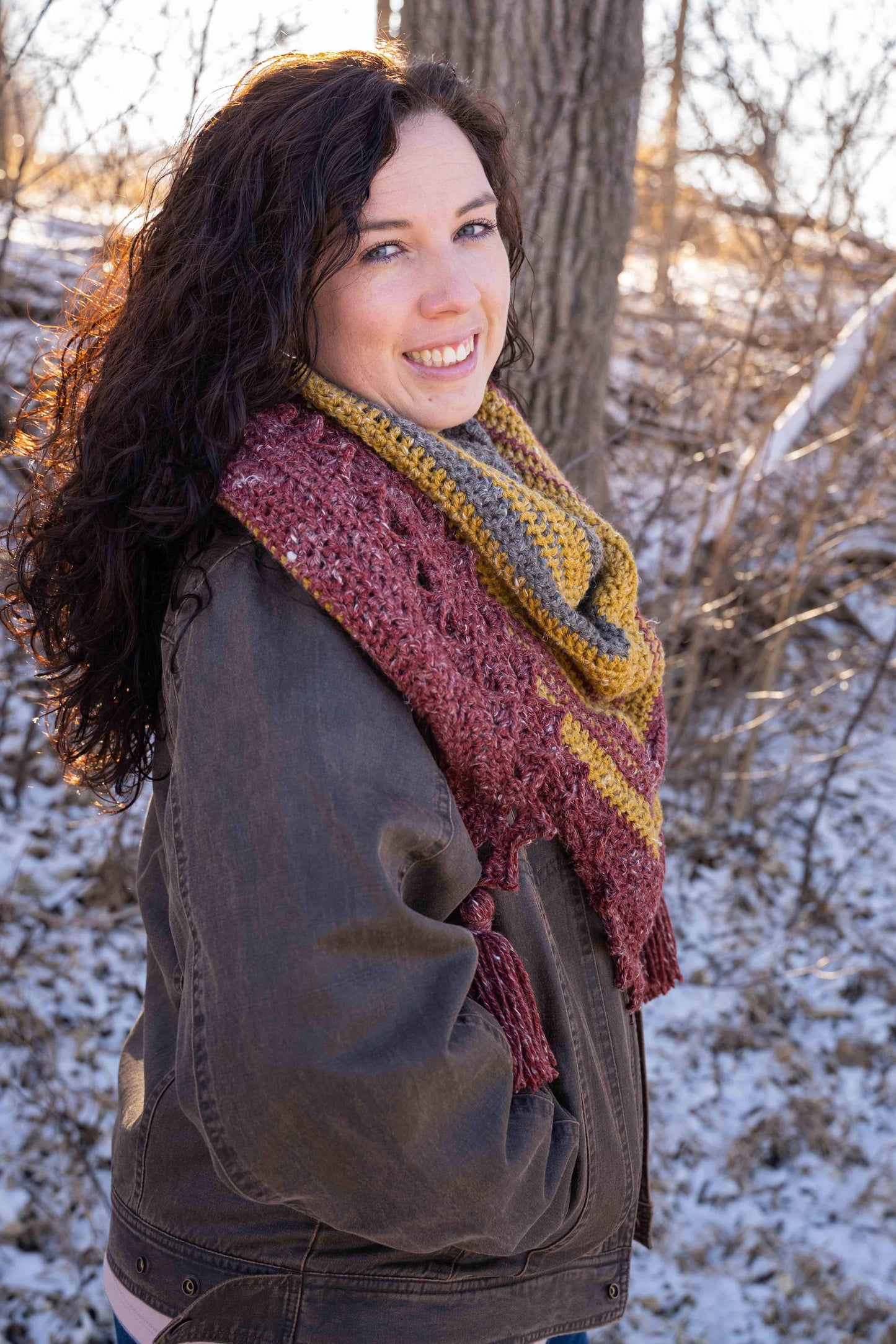 Teagan Faded Shawl