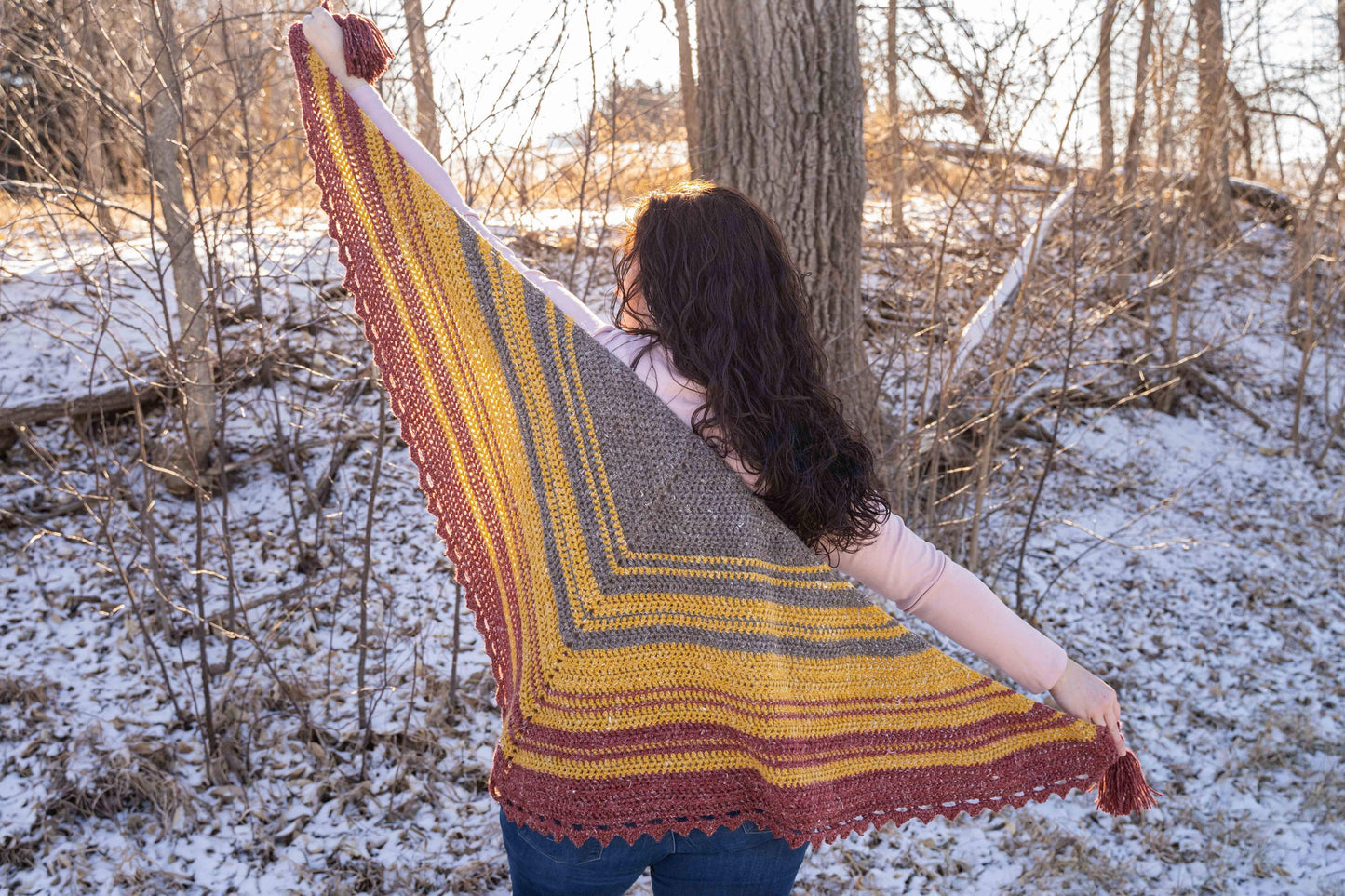 Teagan Faded Shawl