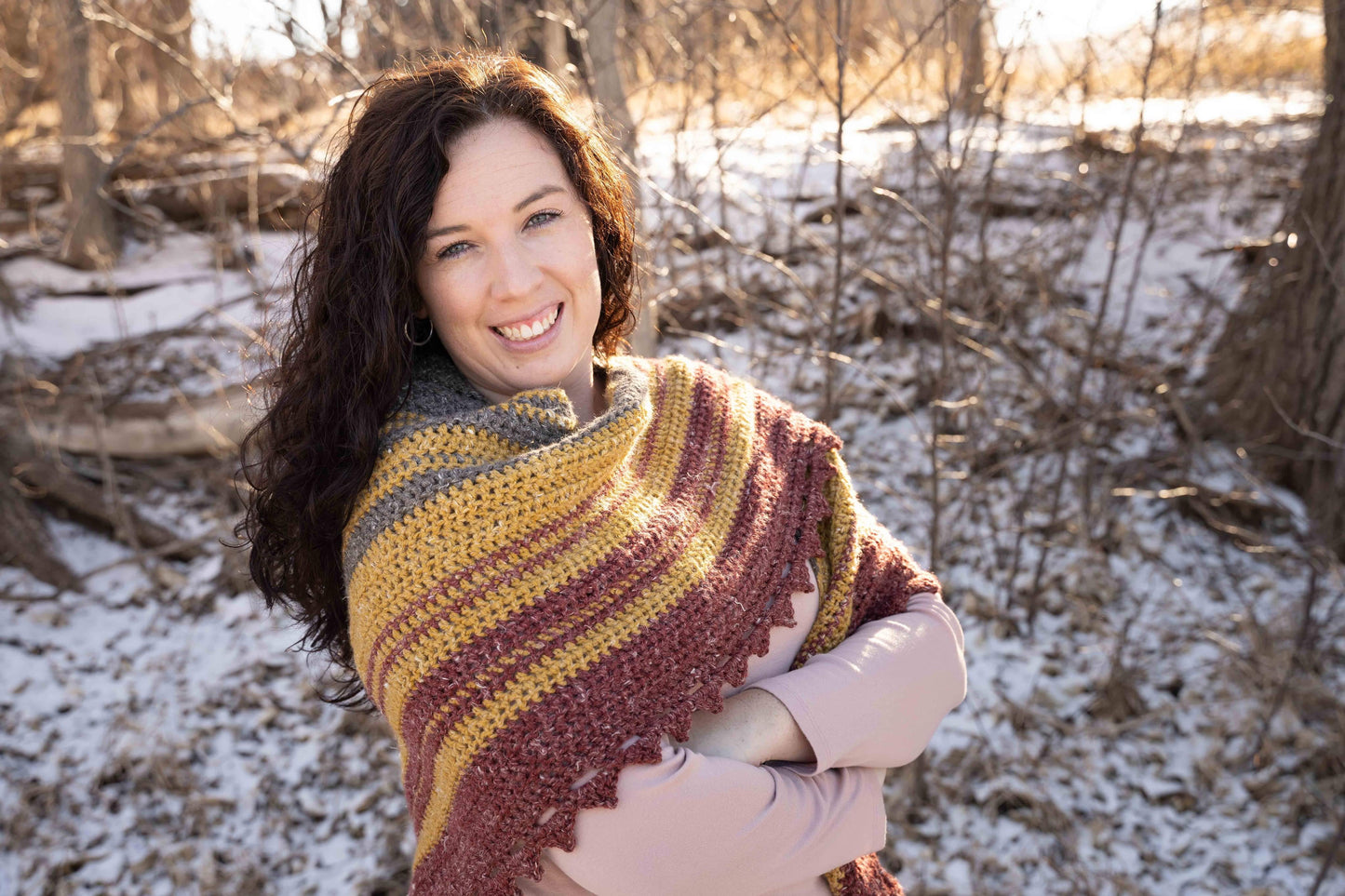 Teagan Faded Shawl