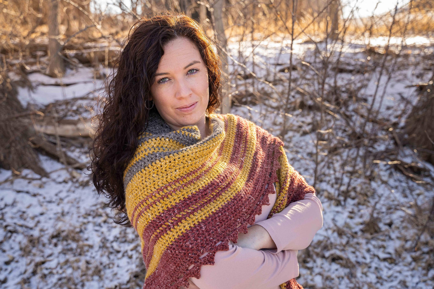 Teagan Faded Shawl