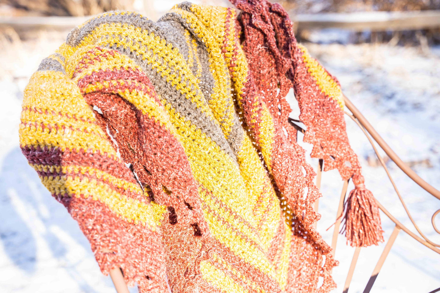 Teagan Faded Shawl