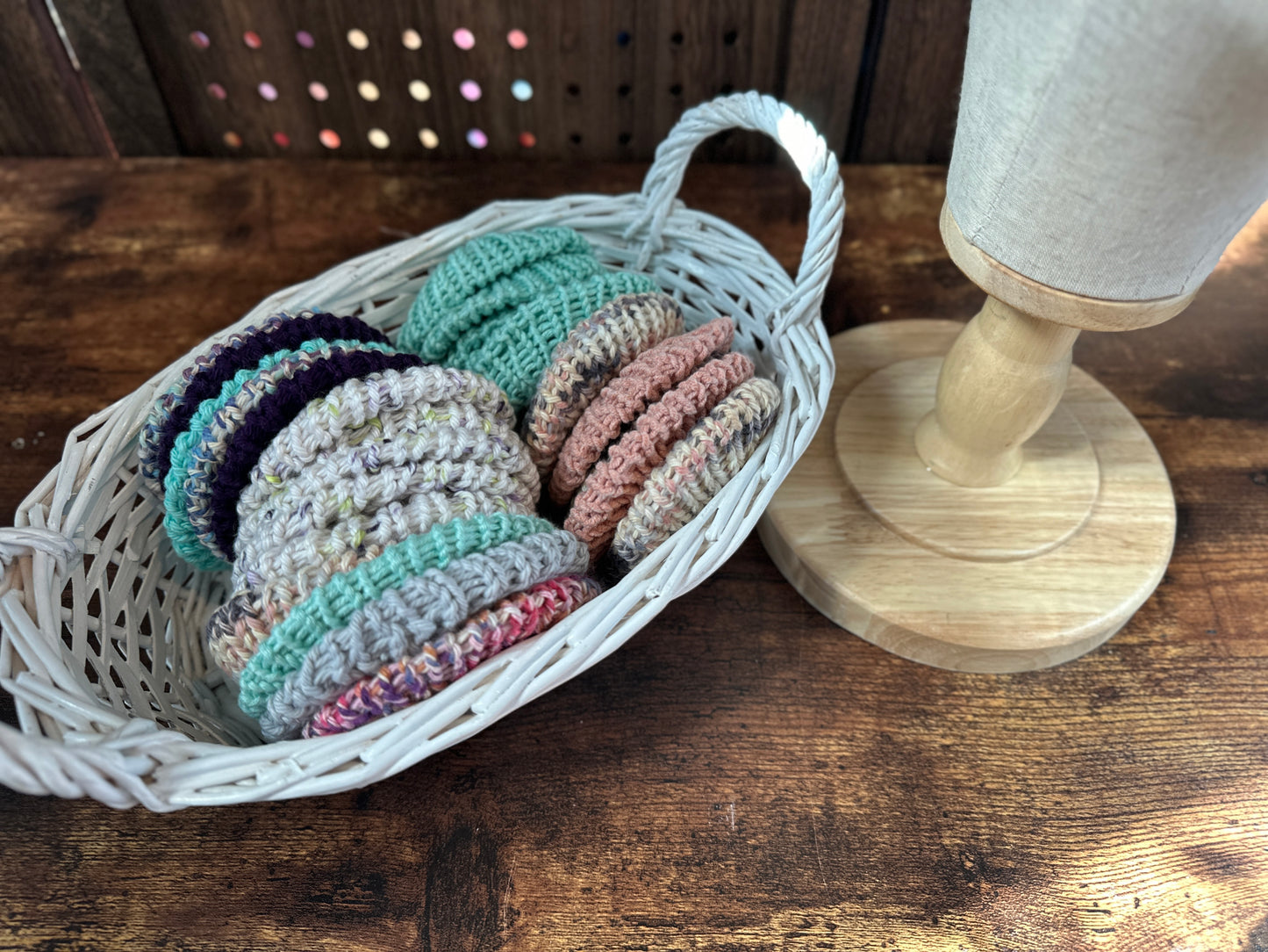 Knit Face Scrubbies (Pack of 5)