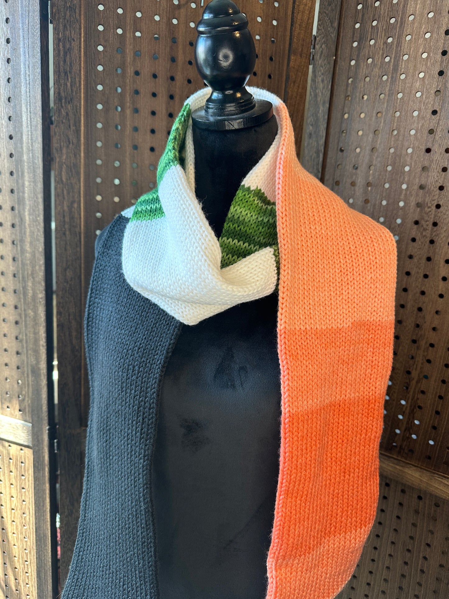 Knitted Sushi Scarf
