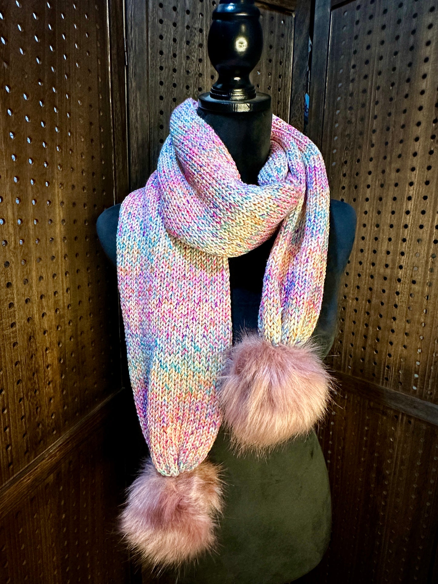 Sophia Knitted Scarf & Beanie Set