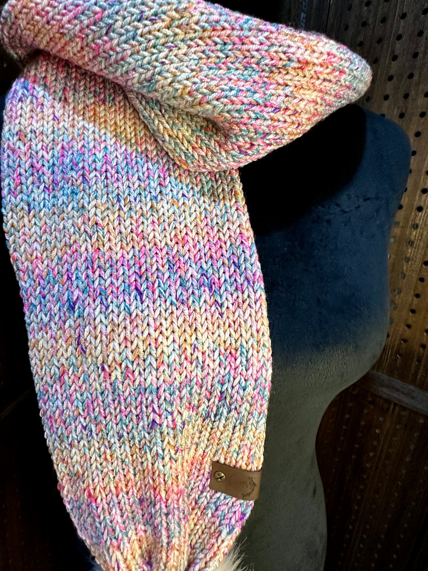 Sophia Knitted Scarf & Beanie Set